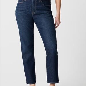J. Crew Tall curvy Essential straight jean in all-day stretch